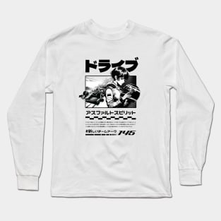 F1 Anime Graphic 2 Long Sleeve T-Shirt